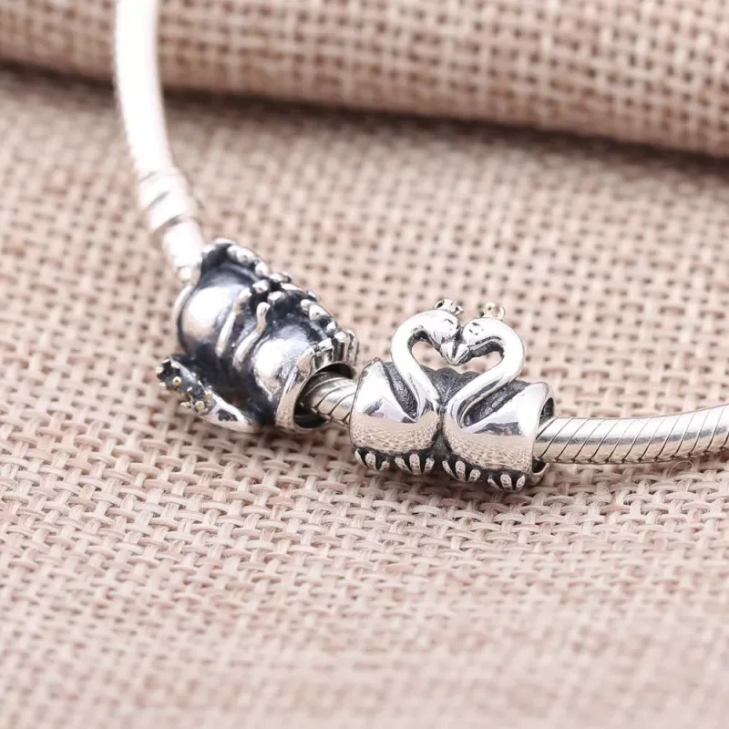 (resim) Pandora Charm, Sarılan Kuğular - 791189 - Görüntüle 2