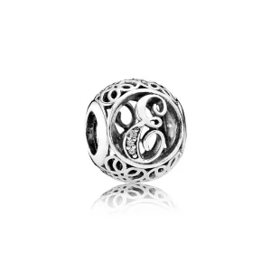 (resim) Pandora Charm, Vintage E - 791849CZ