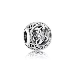 (resim) Pandora Charm, Vintage J - 791854CZ