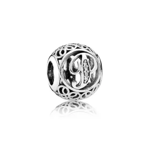 (resim) Pandora Charm, Vintage P - 791860CZ