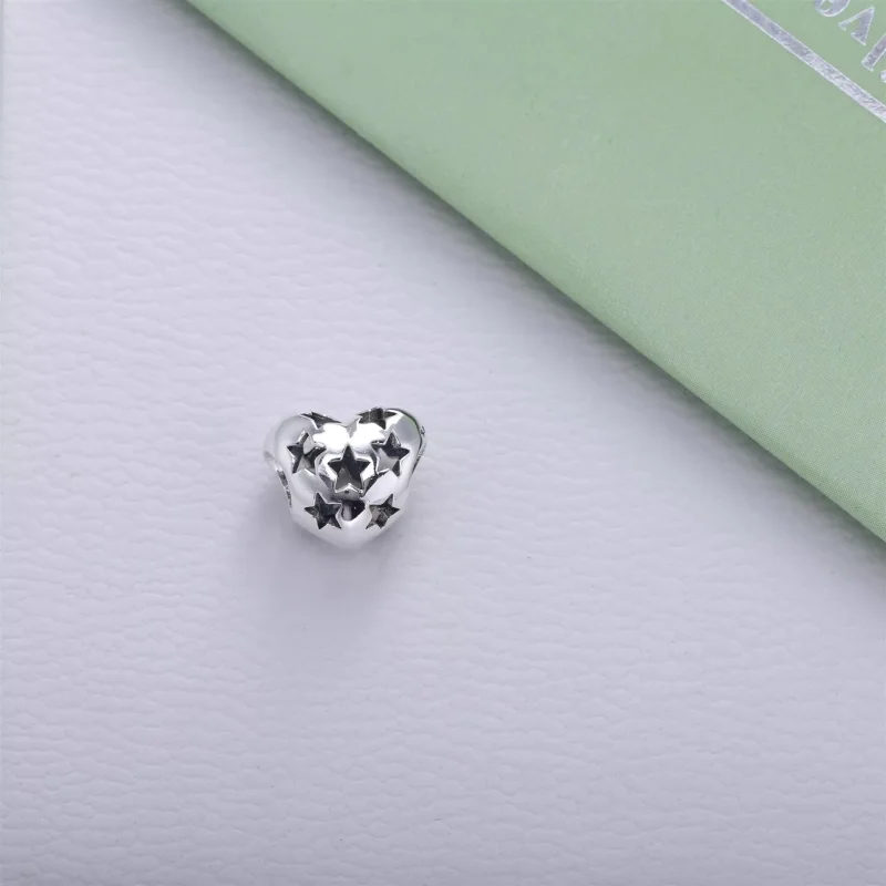 (resim) Pandora Charm, Yıldızlı Kalp - 791393 - Görüntüle 2