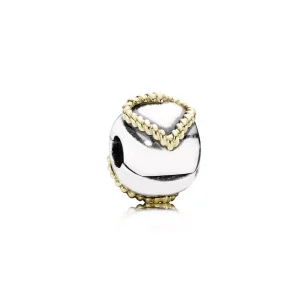 (resim) Pandora Clip, Örgülü Kalp - 790599