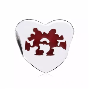 (resim) Pandora Disney, Dans Eden Mickey ve Minnie Charm - PD00154-1