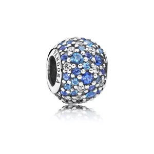 (resim) Pandora Gökyüzü Mozaik Pavé Topu Charm - 791261NSBMX