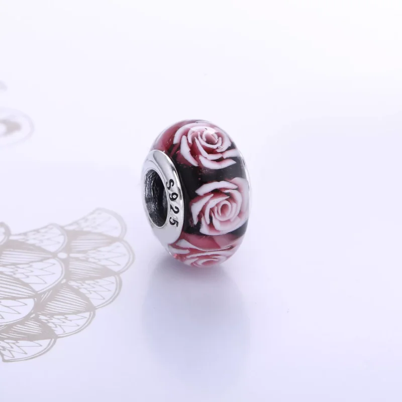 (resim) Pandora Gül Çiçeği Charm - PL00031-1 - Görüntüle 2
