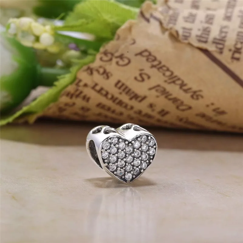 (resim) Pandora göz kamaştırıcı kalp Charm - PX0063-1 - Görüntüle 2