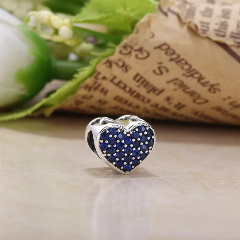 (resim) Pandora göz kamaştırıcı kalp Charm - PX0063-1 - Görüntüle 4