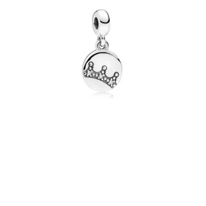 (resim) Pandora göz kamaştırıcı taç Sallantılı Charm - 797624CZ