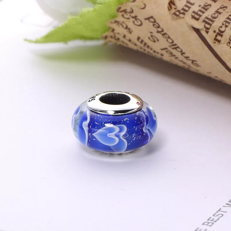 (resim) Pandora Çiçek Cam Murano Charm - PL00053-1 - Görüntüle 3