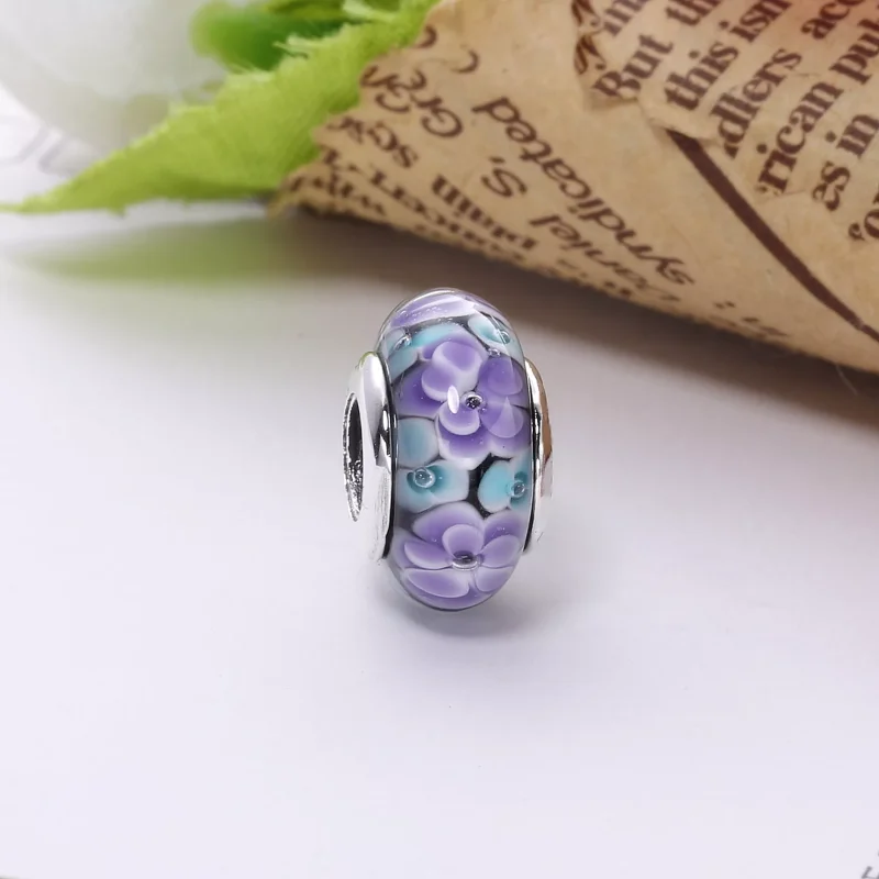 (resim) Pandora Çiçek Cam Murano Charm - PL00053-1 - Görüntüle 4