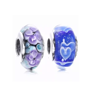 (resim) Pandora Çiçek Cam Murano Charm - PL00053-1