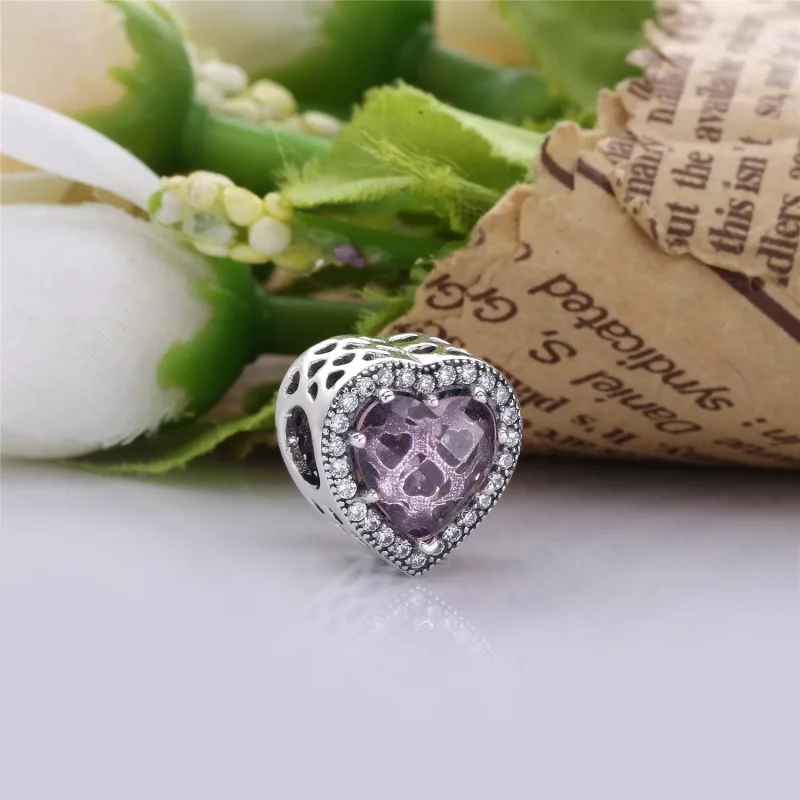 (resim) Pandora Işıltılı Kalpler Charm - PX00182-1 - Görüntüle 2