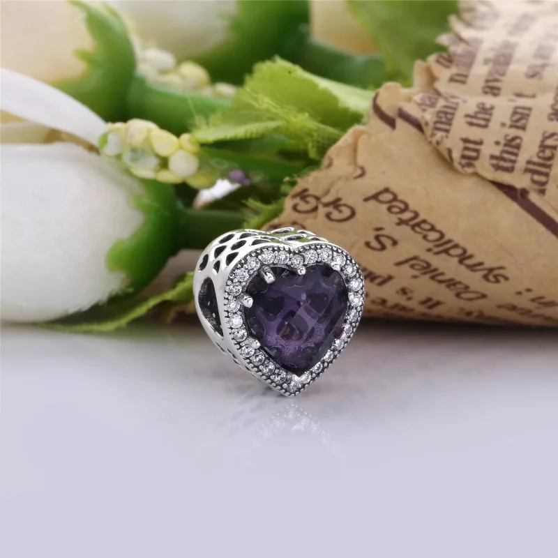 (resim) Pandora Işıltılı Kalpler Charm - PX00182-1 - Görüntüle 3