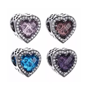 (resim) Pandora Işıltılı Kalpler Charm - PX00182-1