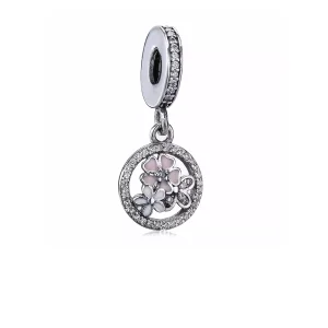 (resim) Pandora Şiirsel Çiçekler Sallantılı Charm - PJ00295-1