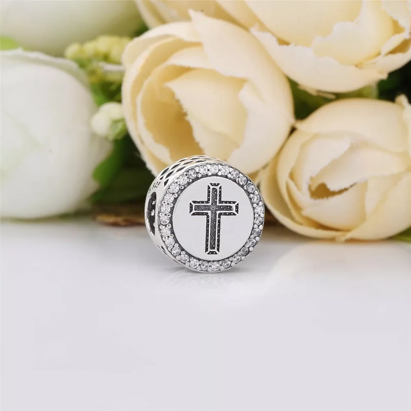 (resim) Pandora inanç haçı Charm - ENG792016CZ_2 - Görüntüle 2
