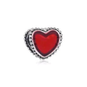 (resim) Pandora Kırmızı Kalp Charm - PD0033-1