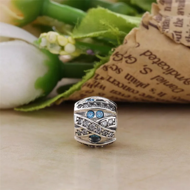 (resim) Pandora mavi taş Charm - PX00168-1 - Görüntüle 2