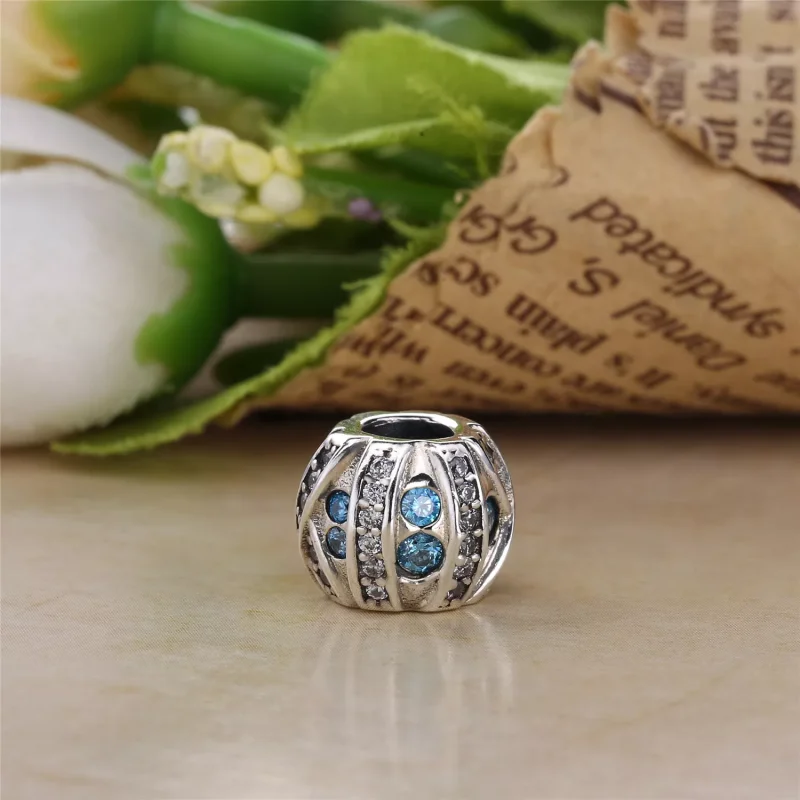 (resim) Pandora mavi taş Charm - PX00168-1 - Görüntüle 3