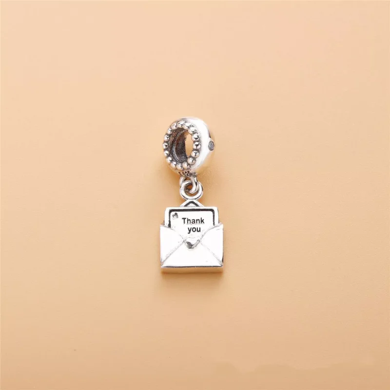 (resim) Pandora mektupta teşekkür kartı Sallantılı Charm - PJ00465-1 - Görüntüle 2