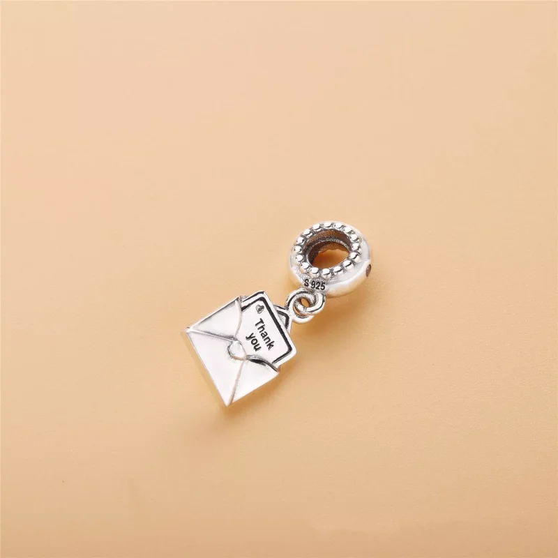 (resim) Pandora mektupta teşekkür kartı Sallantılı Charm - PJ00465-1 - Görüntüle 3