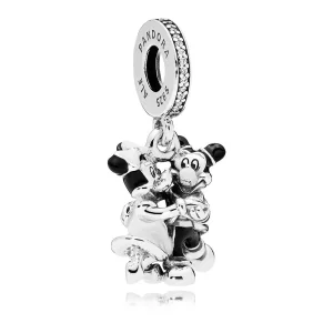 (resim) Pandora Mickey ve Minnie Sallantılı Charm - 7501057371846P