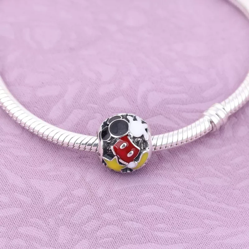 (resim) Pandora Miki Fare "Mickey Çılgınlığı" Charm - 7501055880561P - Görüntüle 2
