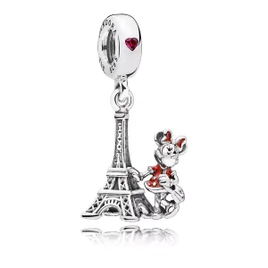 (resim) Pandora Minnie Mouse Eyfel Kulesi Sallantılı Charm - 7501057371551P