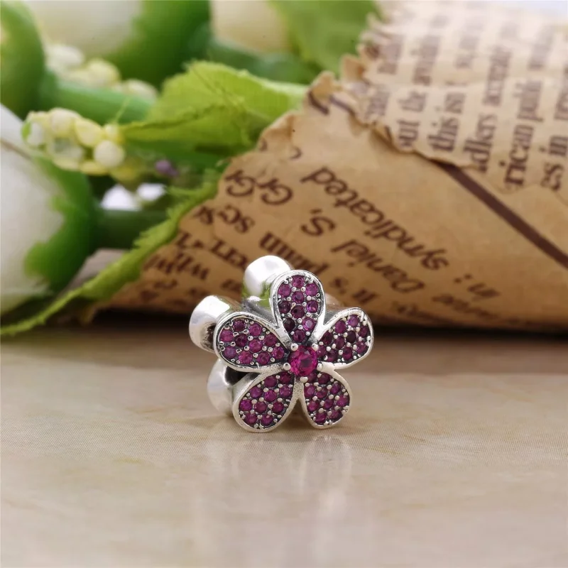 (resim) Pandora Mor Göz Kamaştırıcı Papatya Charm - 791480CZA - Görüntüle 2