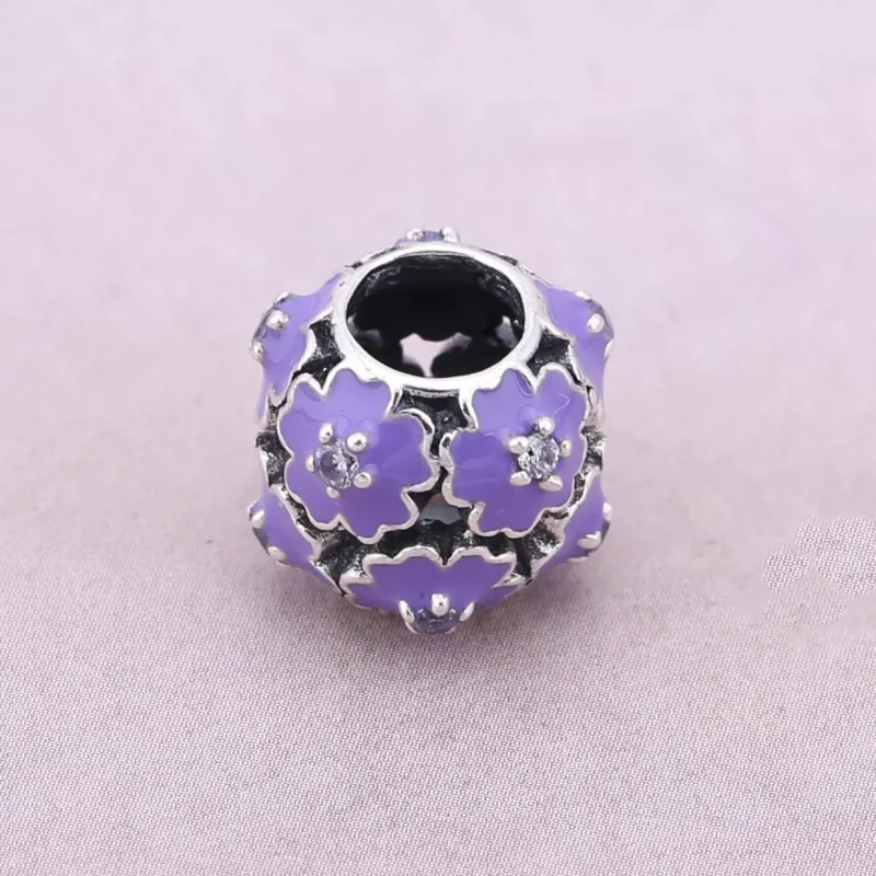 (resim) Pandora Mor Çiçek Charm - PD0021-1K - Görüntüle 2