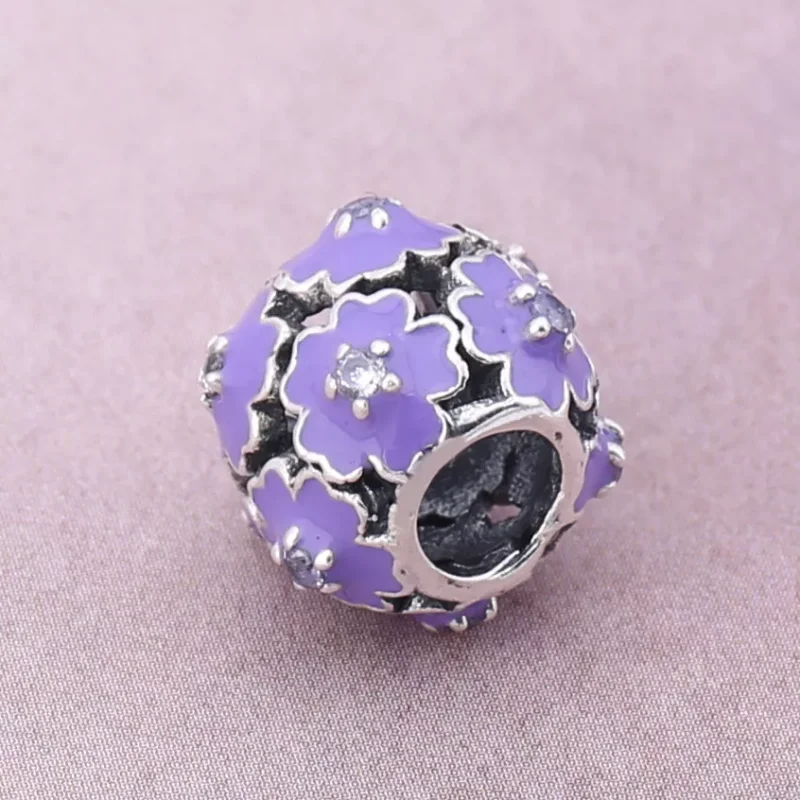 (resim) Pandora Mor Çiçek Charm - PD0021-1K - Görüntüle 3