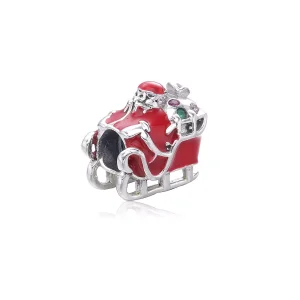 Pandora Noel Baba ve Kızaklar Charm - PD0098-1G (resim) Pandora Noel Baba ve Kızaklar Charm - PD0098-1G