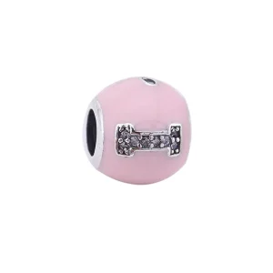 (resim) Pandora Pembe Ben Evcil Hayvan Seviyorum Charm - PD0042-1