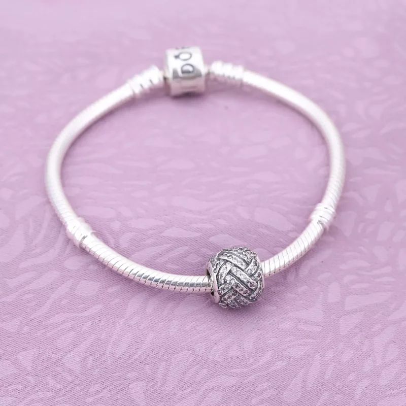 (resim) Pandora Pırıl pırıl Aşk Düğümü Charm - 791537CZ - Görüntüle 2