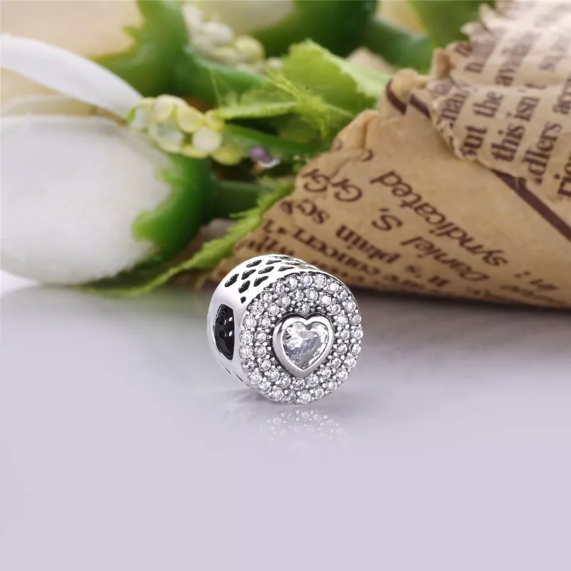 (resim) Pandora Pırıl pırıl Kalp Charm - PX00190-1 - Görüntüle 2