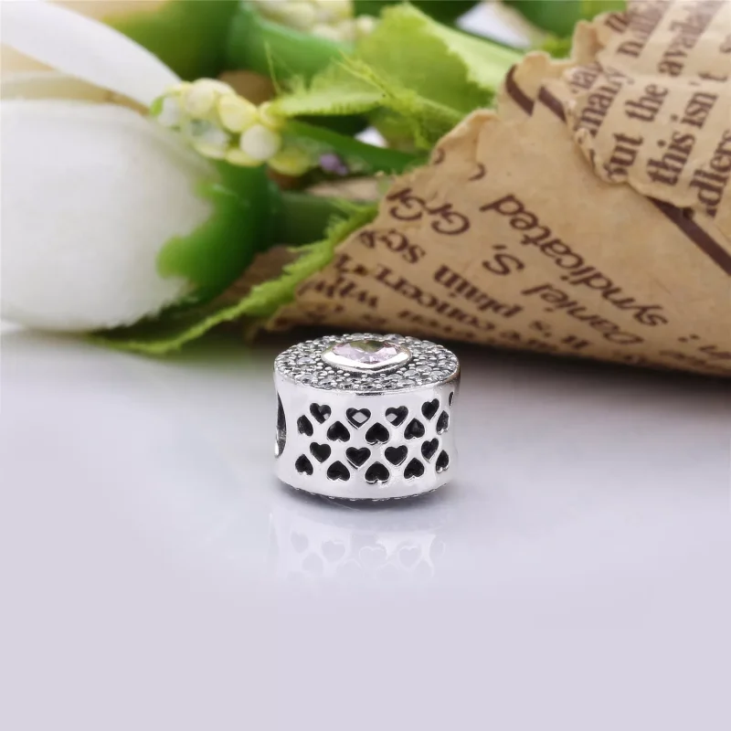 (resim) Pandora Pırıl pırıl Kalp Charm - PX00190-1 - Görüntüle 4