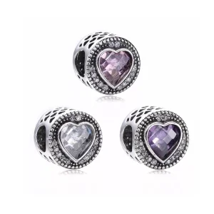 (resim) Pandora Pırıl pırıl Kalp Charm - PX00210-1