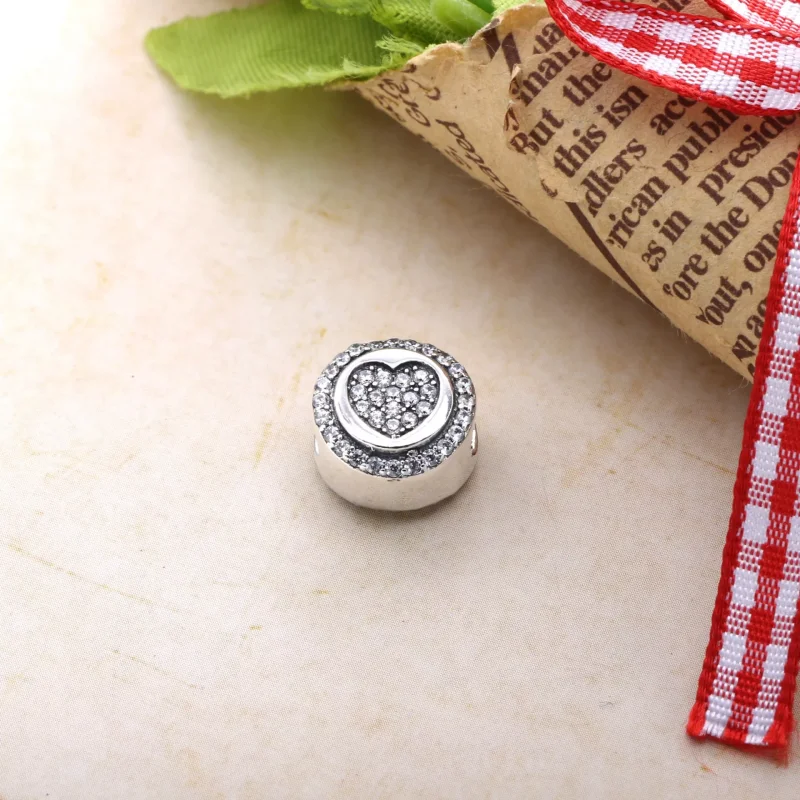 (resim) Pandora Pırıl pırıl Kalp Charm - PX00242-1B - Görüntüle 2