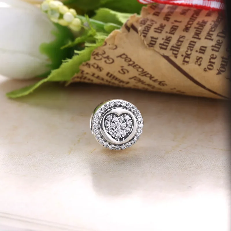 (resim) Pandora Pırıl pırıl Kalp Charm - PX00242-1B - Görüntüle 3