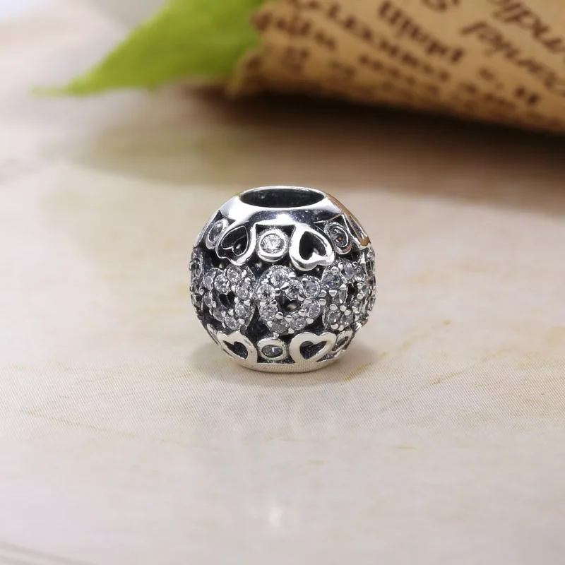 (resim) Pandora Pırıl pırıl Kalp Charm - PX00276-1 - Görüntüle 2