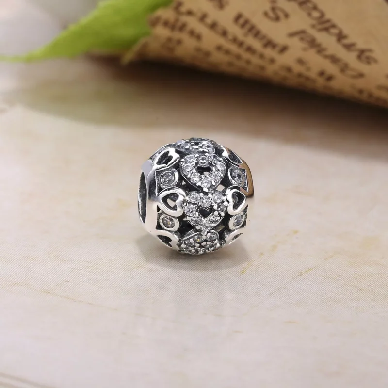 (resim) Pandora Pırıl pırıl Kalp Charm - PX00276-1 - Görüntüle 3