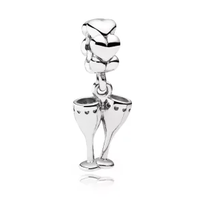 (resim) Pandora Sallantili charm, Şampanya Bardakları - 791150
