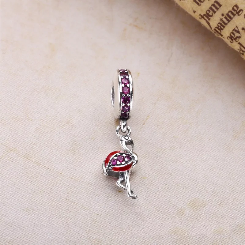 (resim) Pandora Sallantili charm, Flamingo - 791294CZS - Görüntüle 2