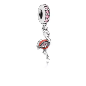 (resim) Pandora Sallantili charm, Flamingo - 791294CZS