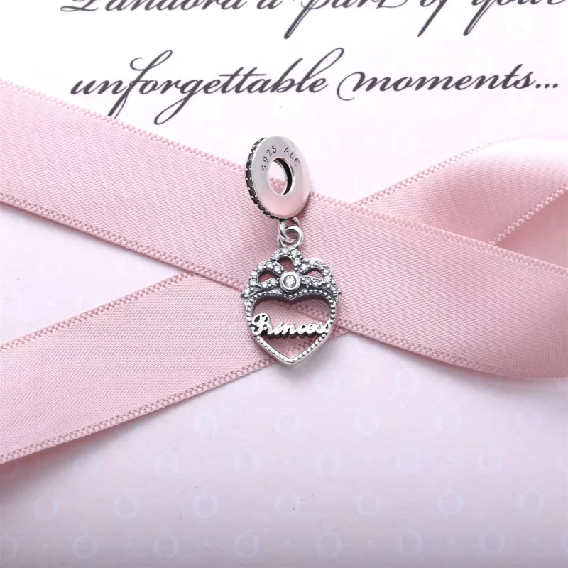 (resim) Pandora Sallantili charm, Kalpli Prenses Tacı - 791962CZ - Görüntüle 2