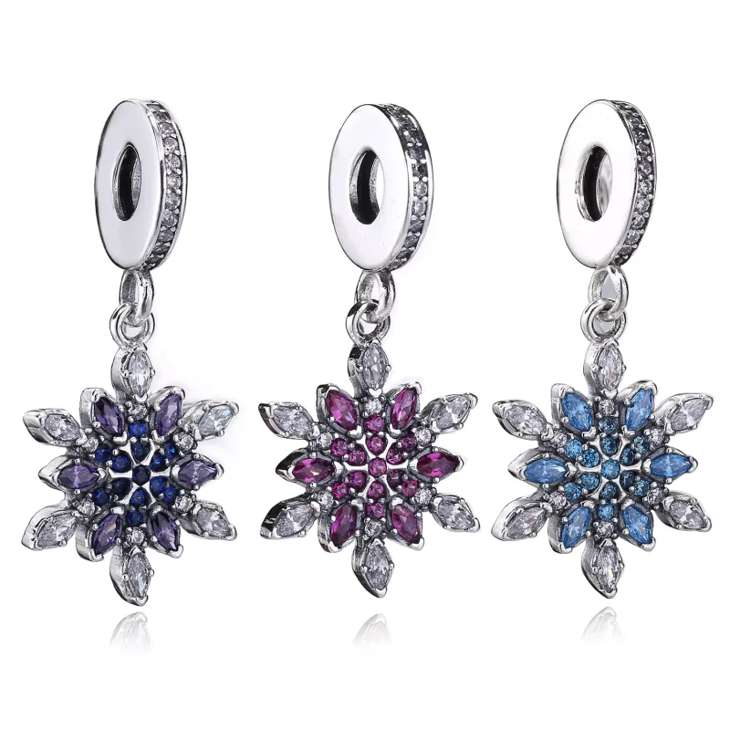 (resim) Pandora Sallantili charm, Kristal Kar Tanesi - 791761NBLMX - Görüntüle 2