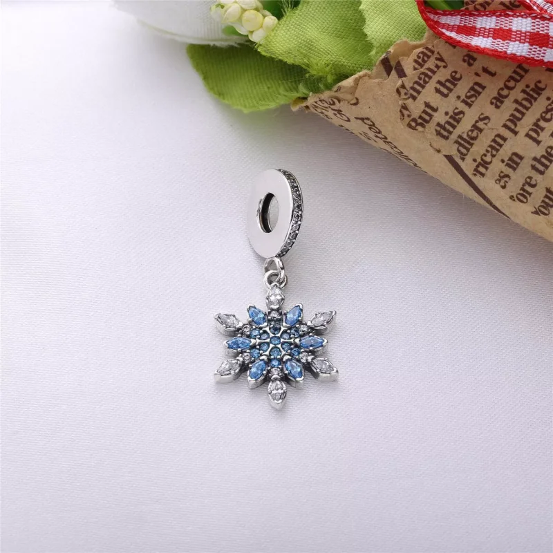 (resim) Pandora Sallantili charm, Kristal Kar Tanesi - 791761NBLMX - Görüntüle 5