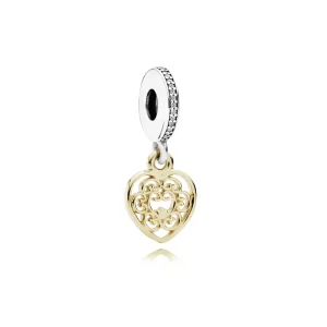 (resim) Pandora Sallantili charm, Mükemmel Kalp - 791742CZ