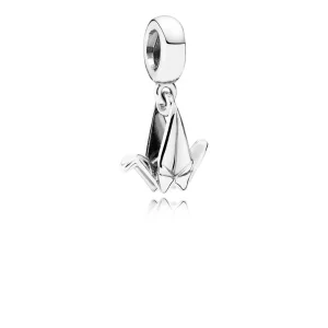 (resim) Pandora Sallantili charm, Origami Kuş - 791953