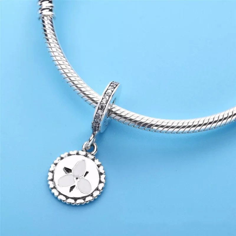 (resim) Pandora Trillium Çiçeği Sallantılı Charm - ENG792018_10 - Görüntüle 4